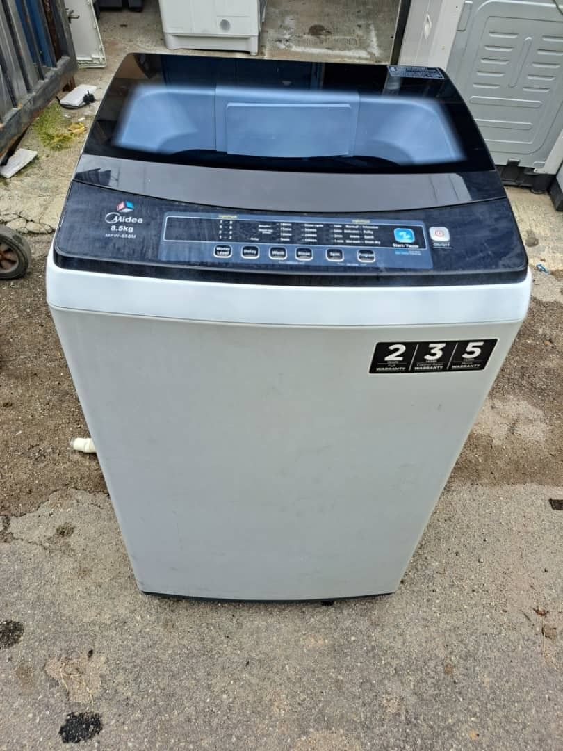MIDEA top load washing machine 8.5 kg, TV & Home Appliances, Washing