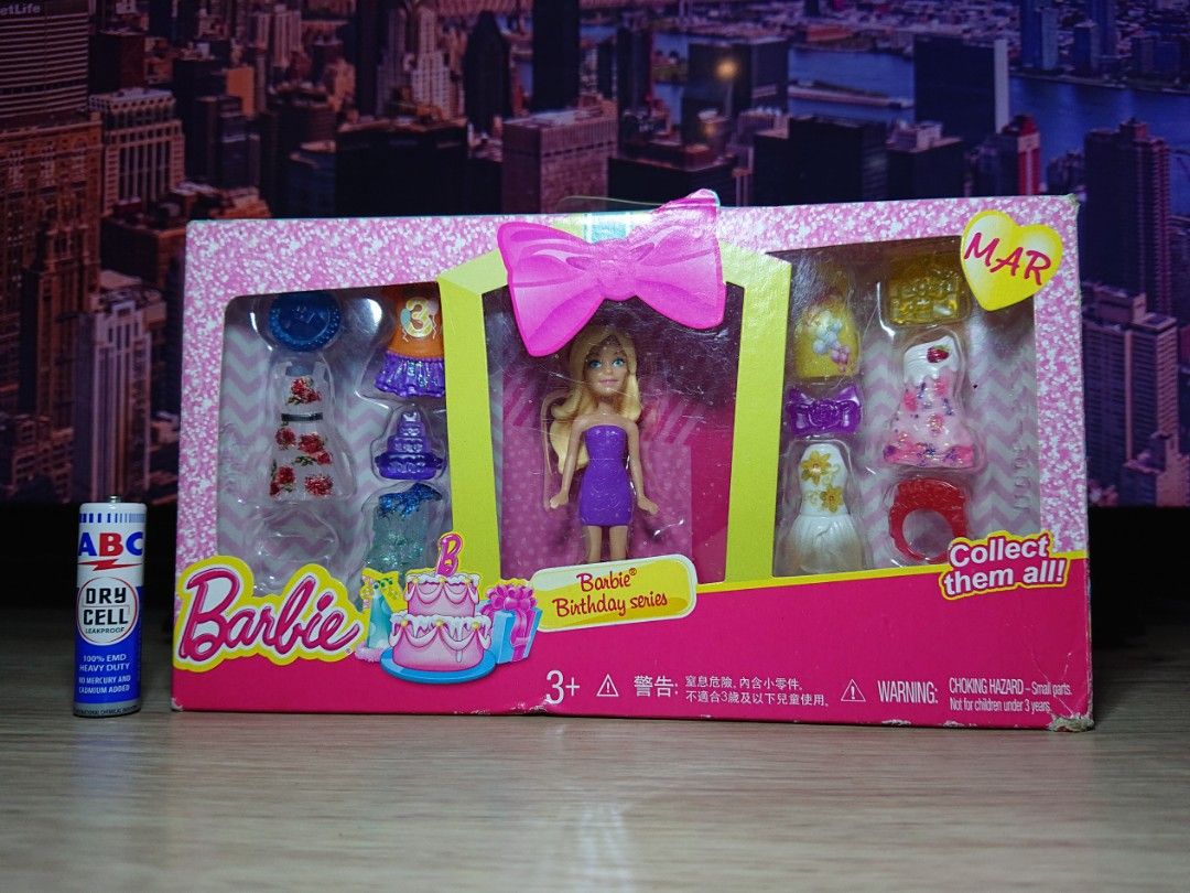 Mini barbie birthday deals