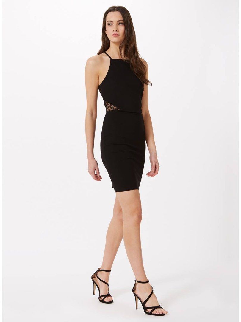 Miss Selfridge Lace Back Bodycon Dress Women s Fashion Dresses