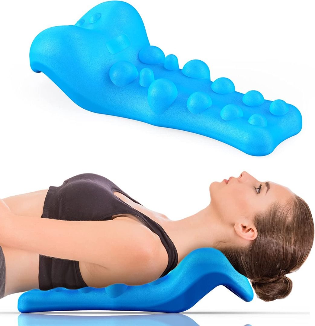 Neck and Shoulder Relaxer with Upper Back Massage Point Cervical
