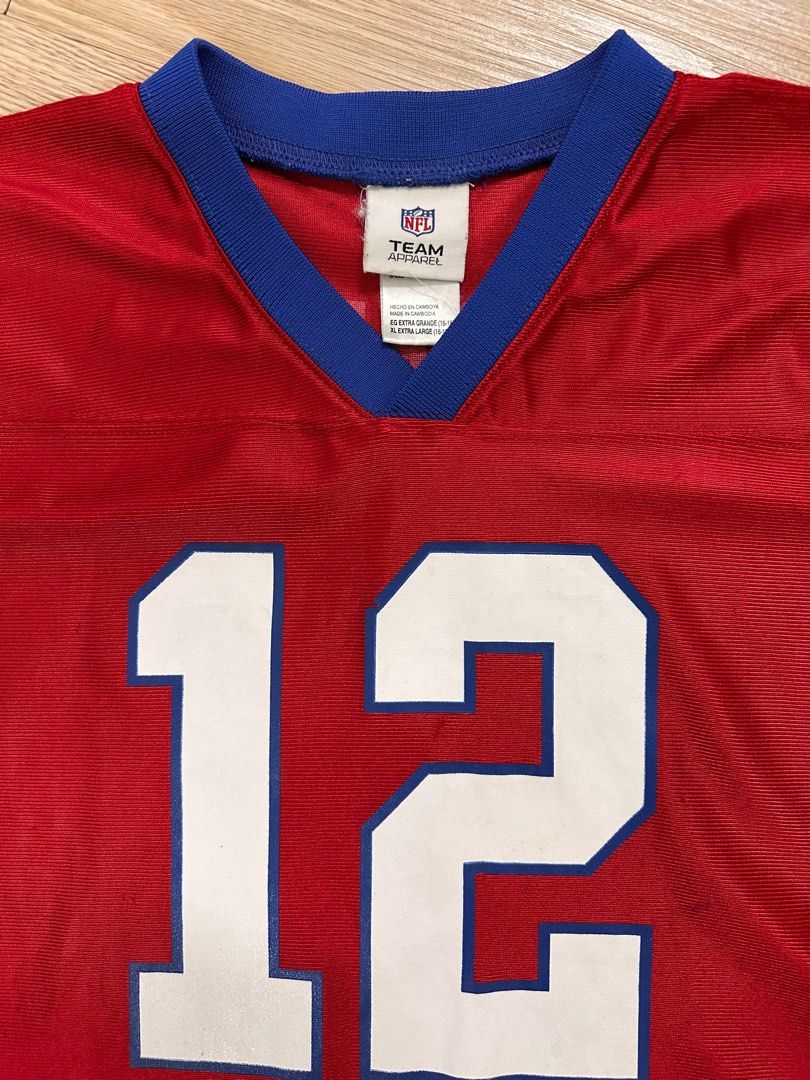 Youth red outlet tom brady jersey