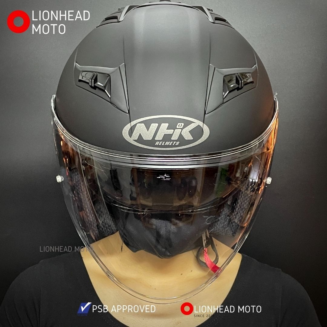 NHK MOTORCYCLE HELMET SUNVISOR PSB APPROVED GT AVENGER FREE DELIVERY
