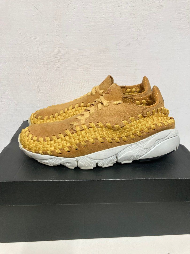 Nike Air Footscape Woven NM 土黃 小麥 編織休閒鞋 百搭 藤原浩