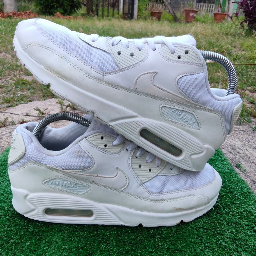 Air max 90 deals triple white mens