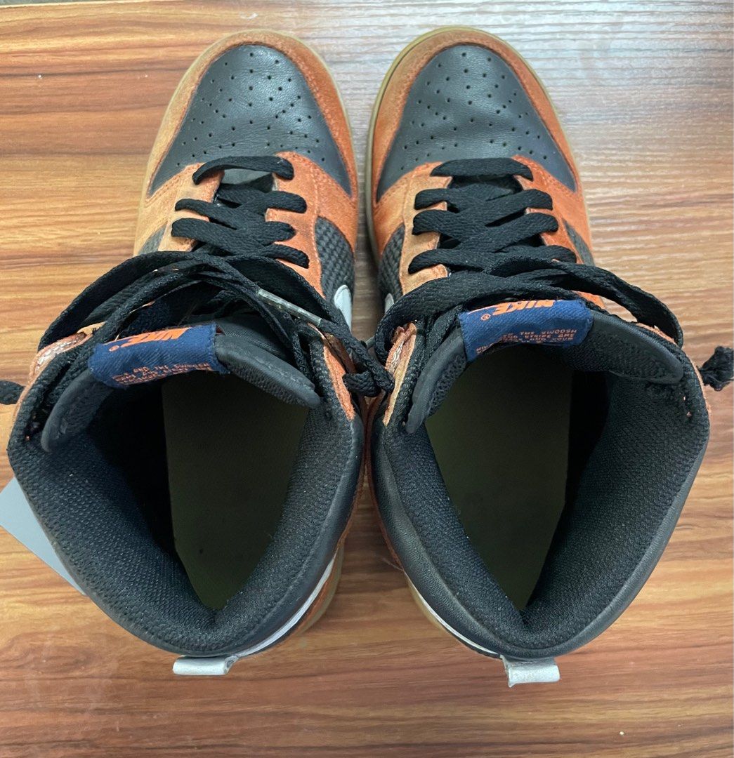 mens orange dunks