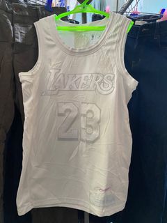 Nike Lakers LeBron James Swingman White MVP CT4206 100 NBA 23 Jersey Size  Medium