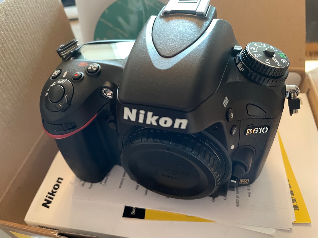 DL03 Nikon D610 Digital SLR Camera 元箱付 アウトレットオンライ