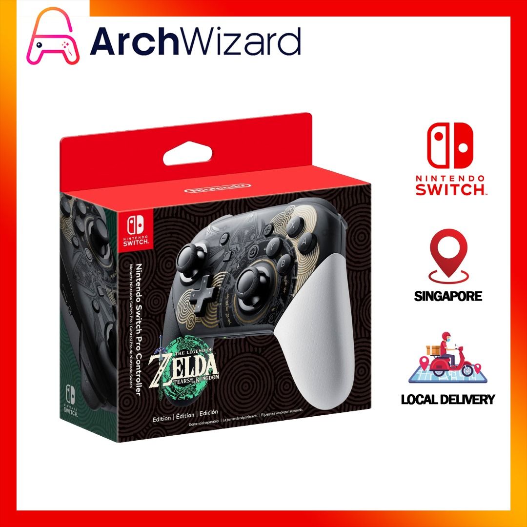 Nintendo Switch Pro Controller, Video Gaming, Gaming Accessories,  Controllers on Carousell