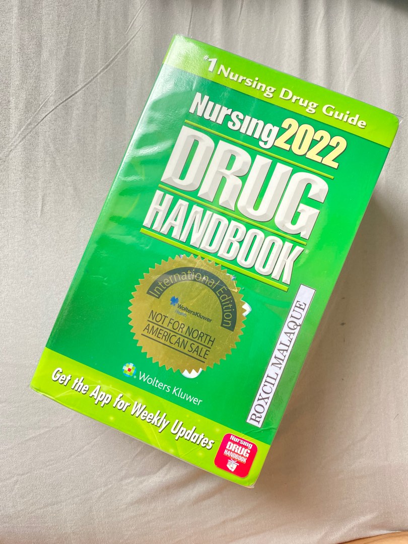 NURSING DRUG HANDBOOK 2022, Hobbies & Toys, Books & Magazines