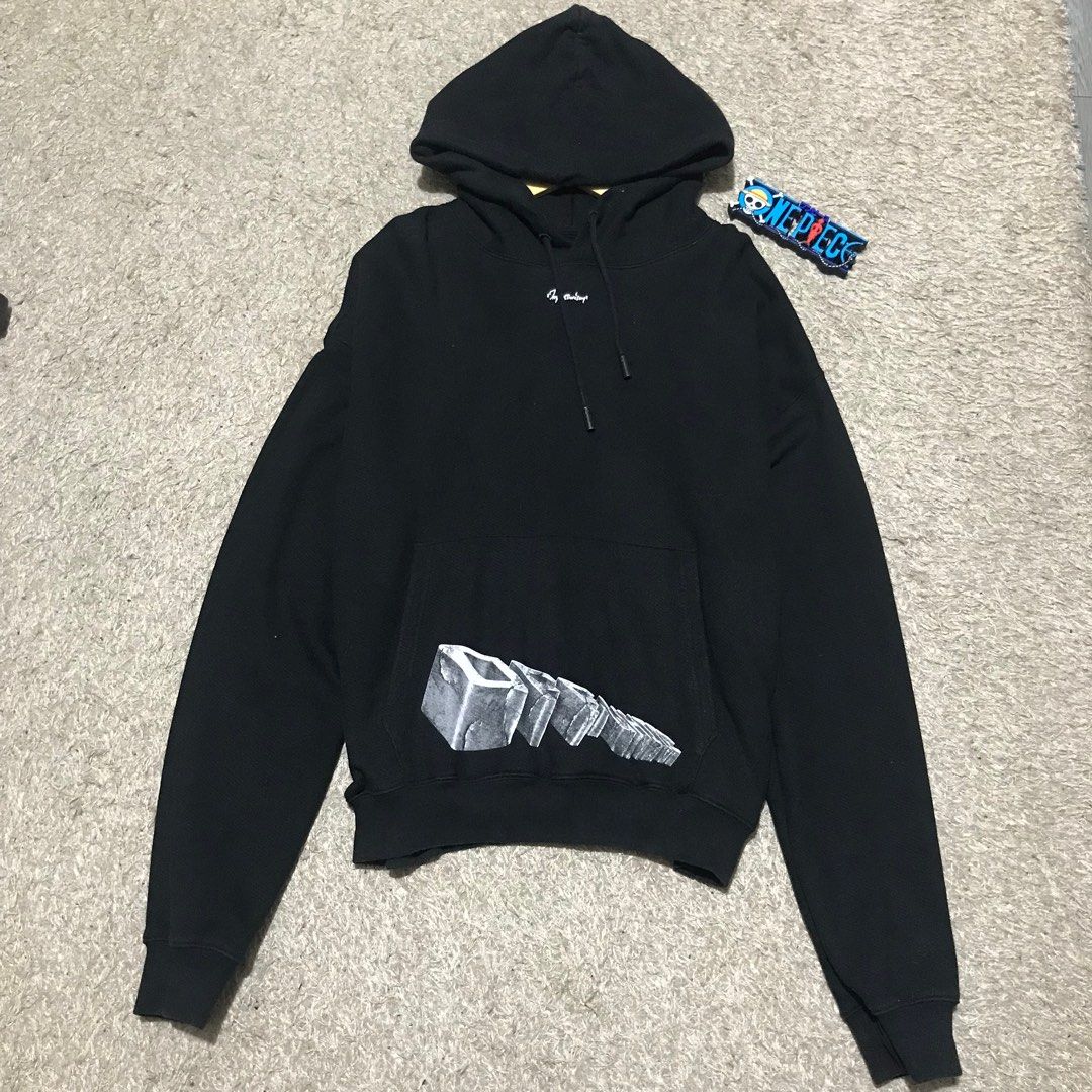 Off white on sale horror hoodie