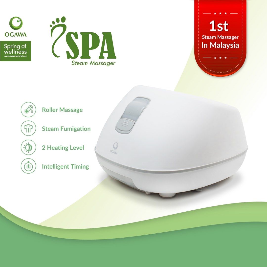 OGAWA ISpa Steam Foot Massager, TV & Home Appliances, Other Home