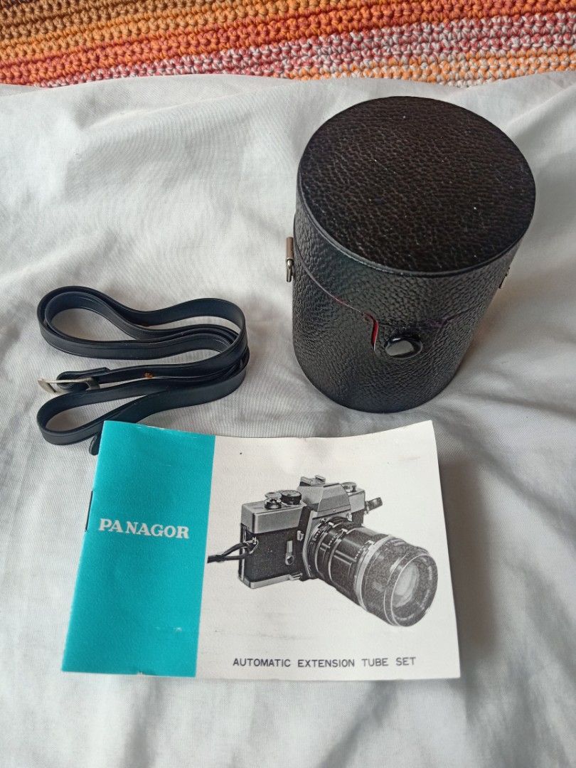 PANAGOR Extension Tube Set (Category: Lens & Kits) located in Caloocan City. Submitted by tinshaoshop (Listing ID 1224761153, Image 2). Description: 12mm 20mm 36mm For Minolta MD Mount With Case From Sweden.