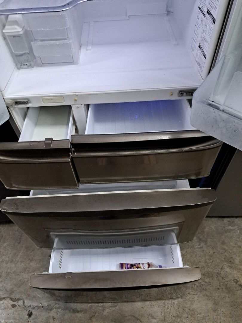 Panasonic 6 door Refrigerator Fridge warranty 2months made in Japan, TV