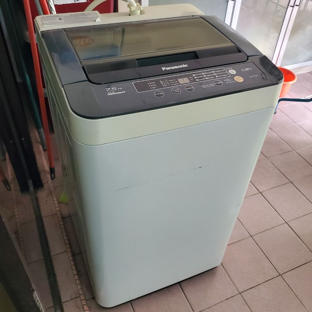 Panasonic 7.5kg washing machine, TV & Home Appliances, Washing Machines