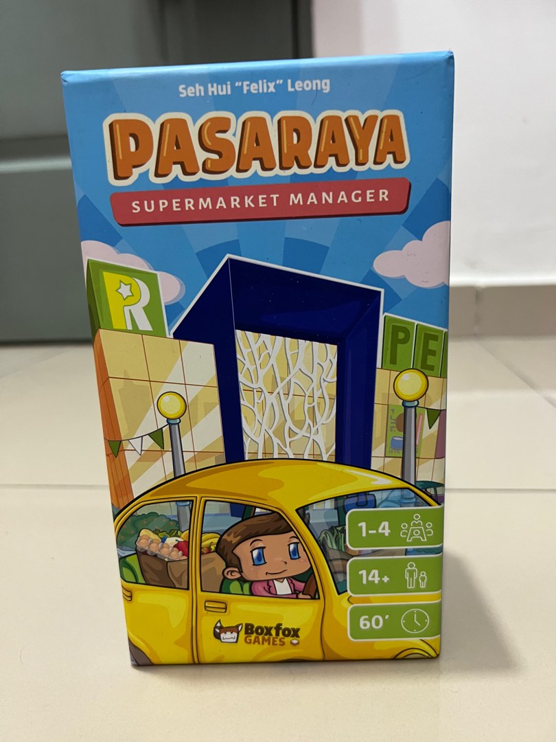 PASARAYA / Supermarket Manager | Board Game, Hobbies & Toys, Toys & Games  on Carousell