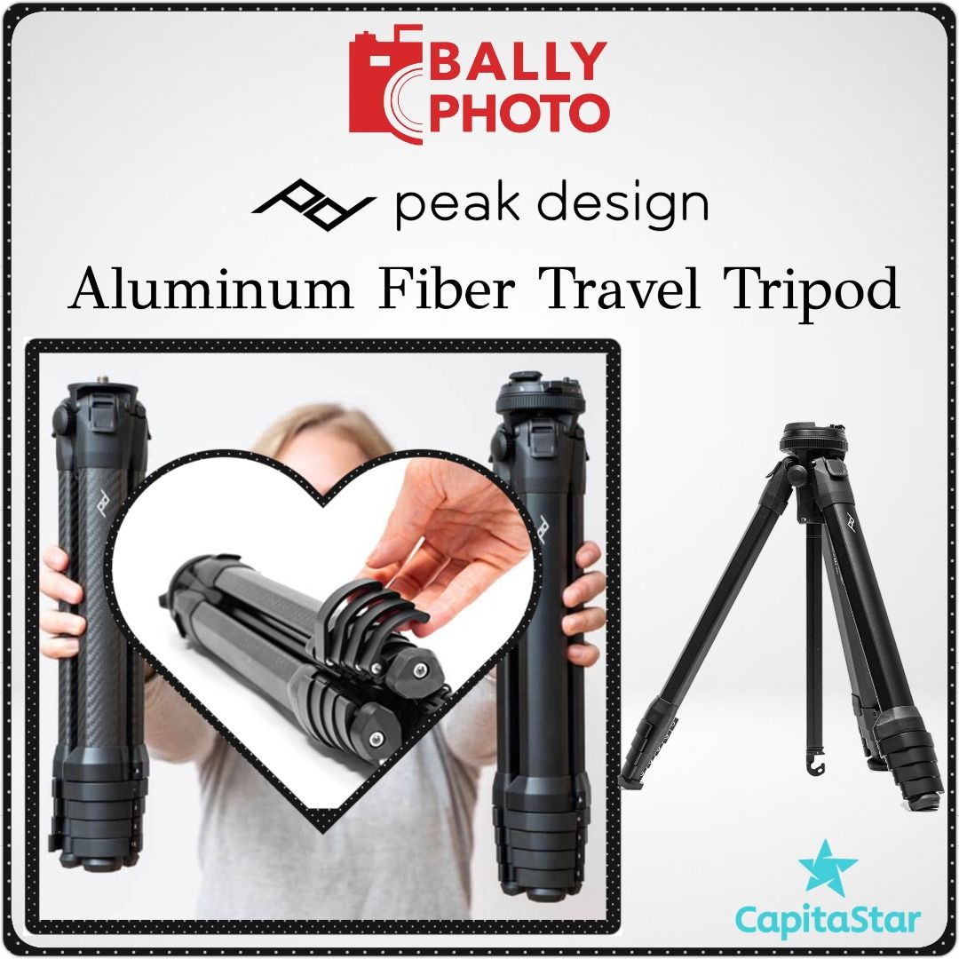 Peak Design Aluminum Travel Tripod, Photography, Photography