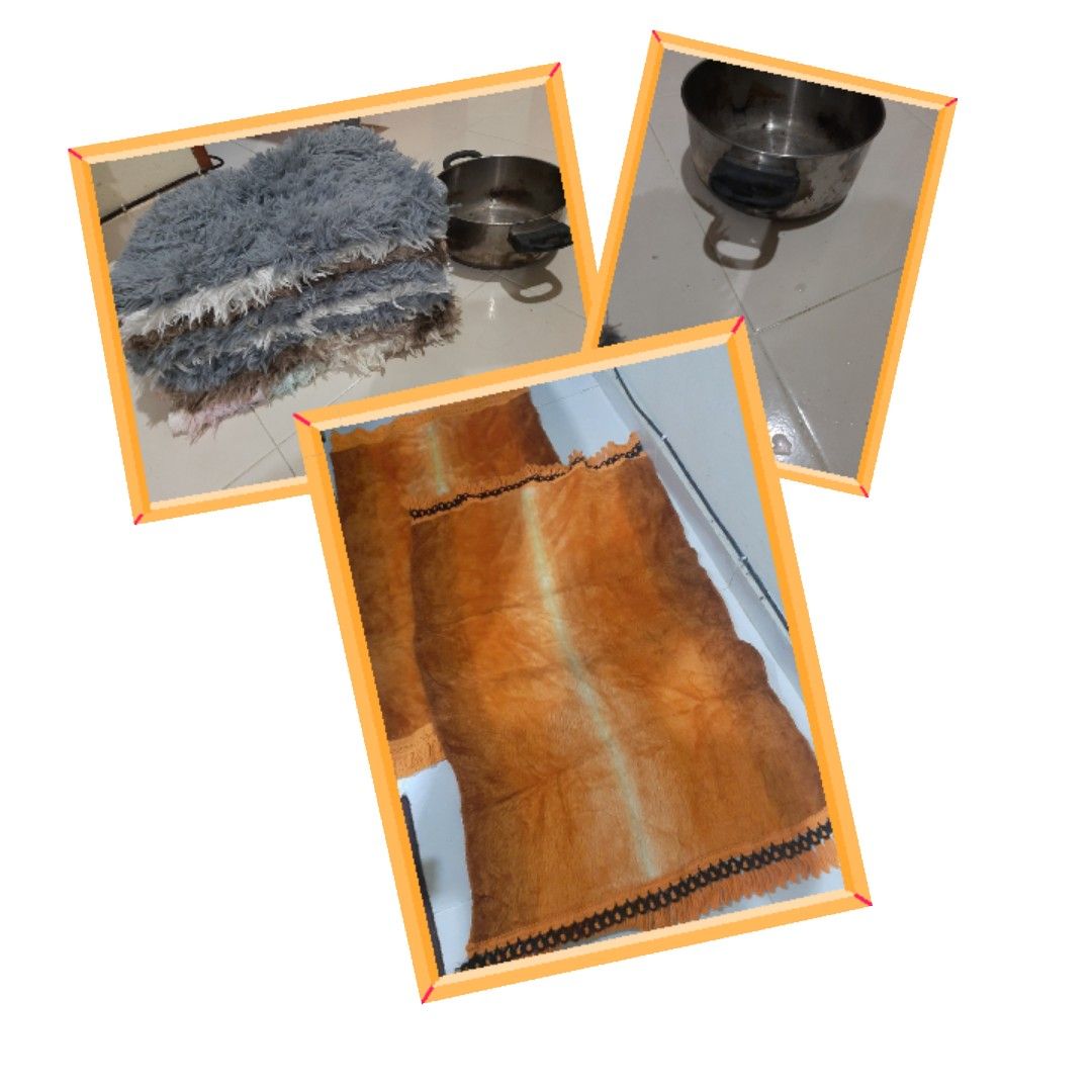 Pelapik kaki dan meja bulu, Furniture & Home Living, Home Decor ...