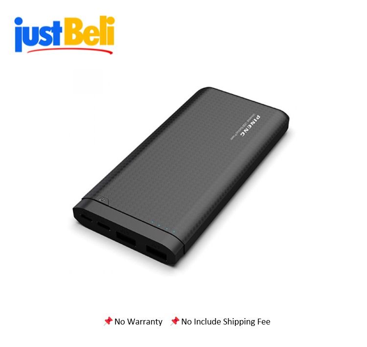 Pineng PN 931 10000mAh Power Bank Black Mobile Phones Gadgets