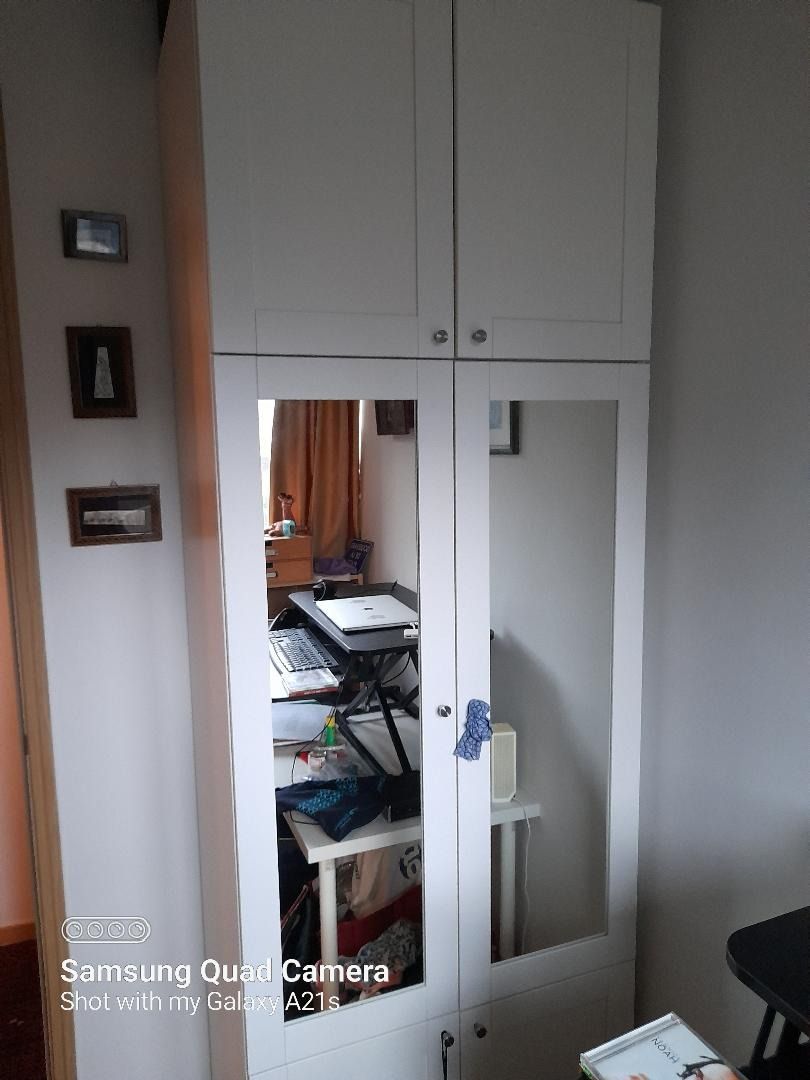 PLATSA WARDROBE WITH MIRROR DOORS