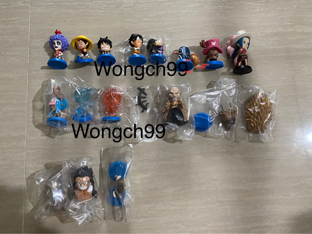Plex One Piece Mini Big Head Secret & Box Set Bonus, Toys
