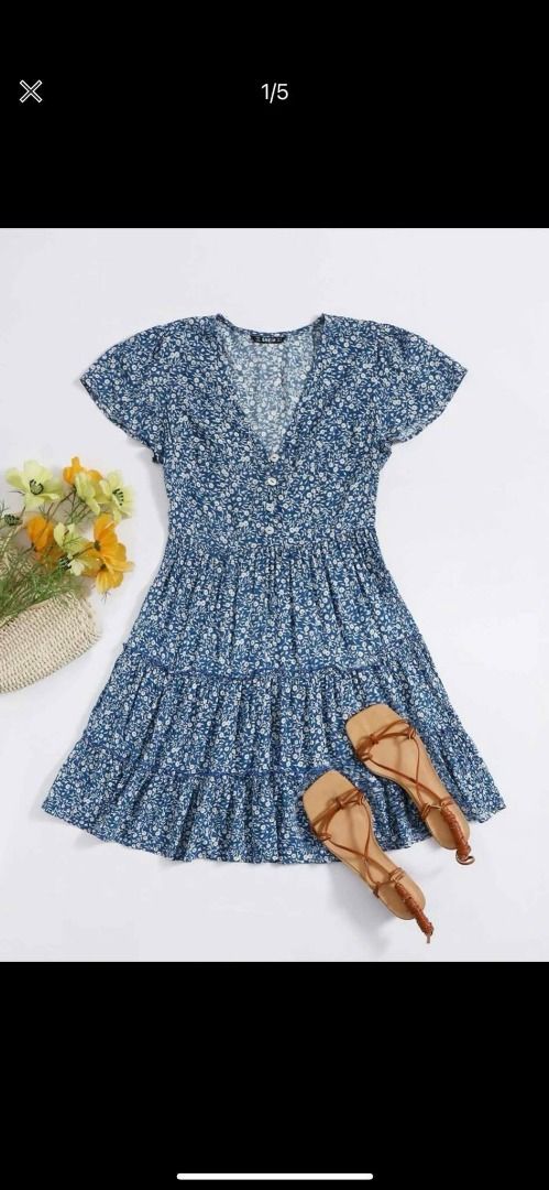 Plus size Shein dress, Women's Fashion, Dresses & Sets, Dresses on Carousell