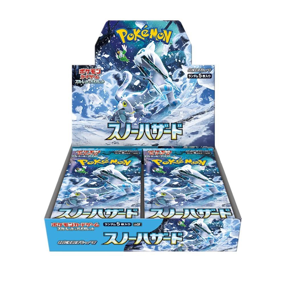 SV2P Snow Hazard Japanese Booster Box/Pokemon Cards/Grusha/Pikachu/Charizard/Clay Burst/Pokemon 151/SV01 Scarlet Violet/Weiss Disney 100, Hobbies & Toys, Toys & Games on Carousell SV2P Snow Hazard Japanese Booster Box/Pokemon Cards/Grusha/Pikachu/Charizard/Clay Burst/Pokemon 151/SV01 Scarlet Violet/Weiss Disney 100, Hobbies & Toys, Toys & Games on Carousell