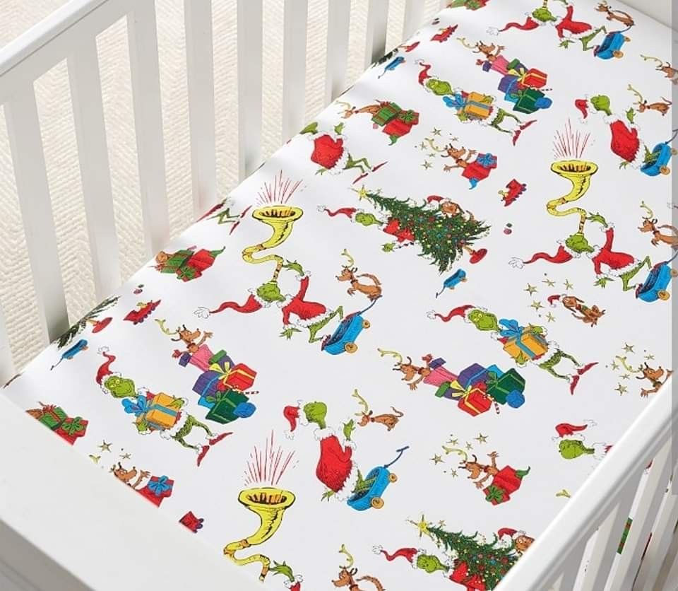 Pottery barn crib sheet discount