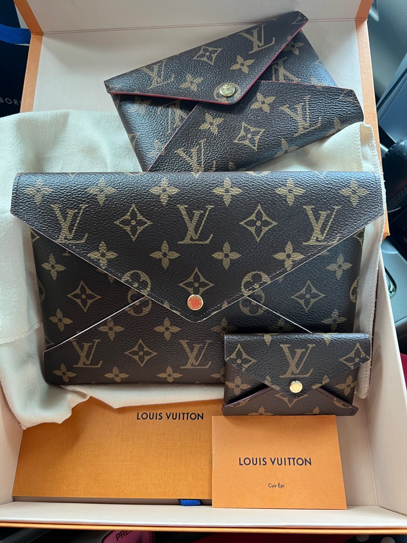 Preloved Louis Vuitton Lv monogram kirigami pouch set, Luxury, Bags &  Wallets on Carousell