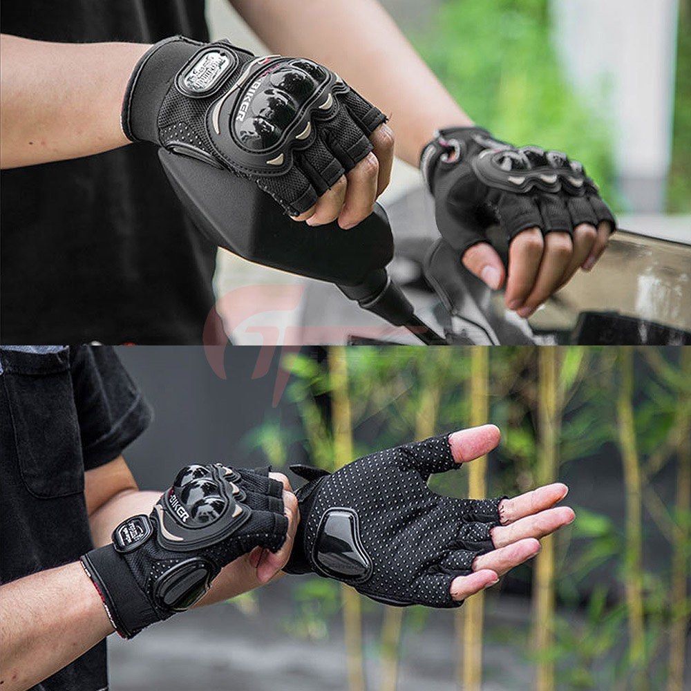 PRO BIKER Motorcycle Gloves Half Finger Unisex Outdoor Motocross Racing Hand Probiker Men s Fashion Watches Accessories Gloves on Carousell