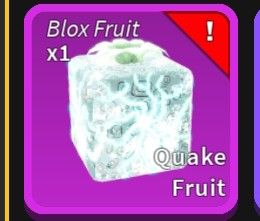 Selling Permanent Quake (Blox Fruit), Video Gaming, Gaming Accessories,  In-Game Products on Carousell