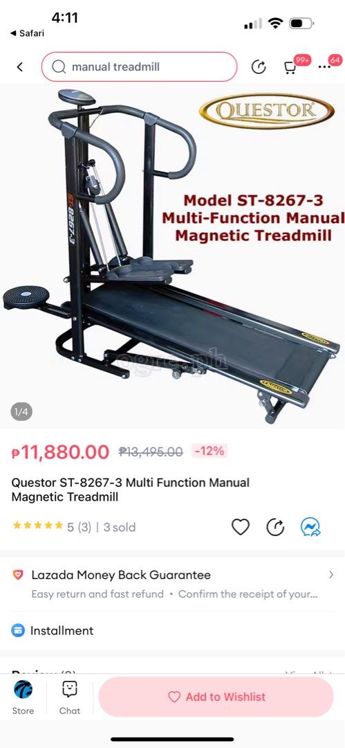 Questor treadmill user manual 2025