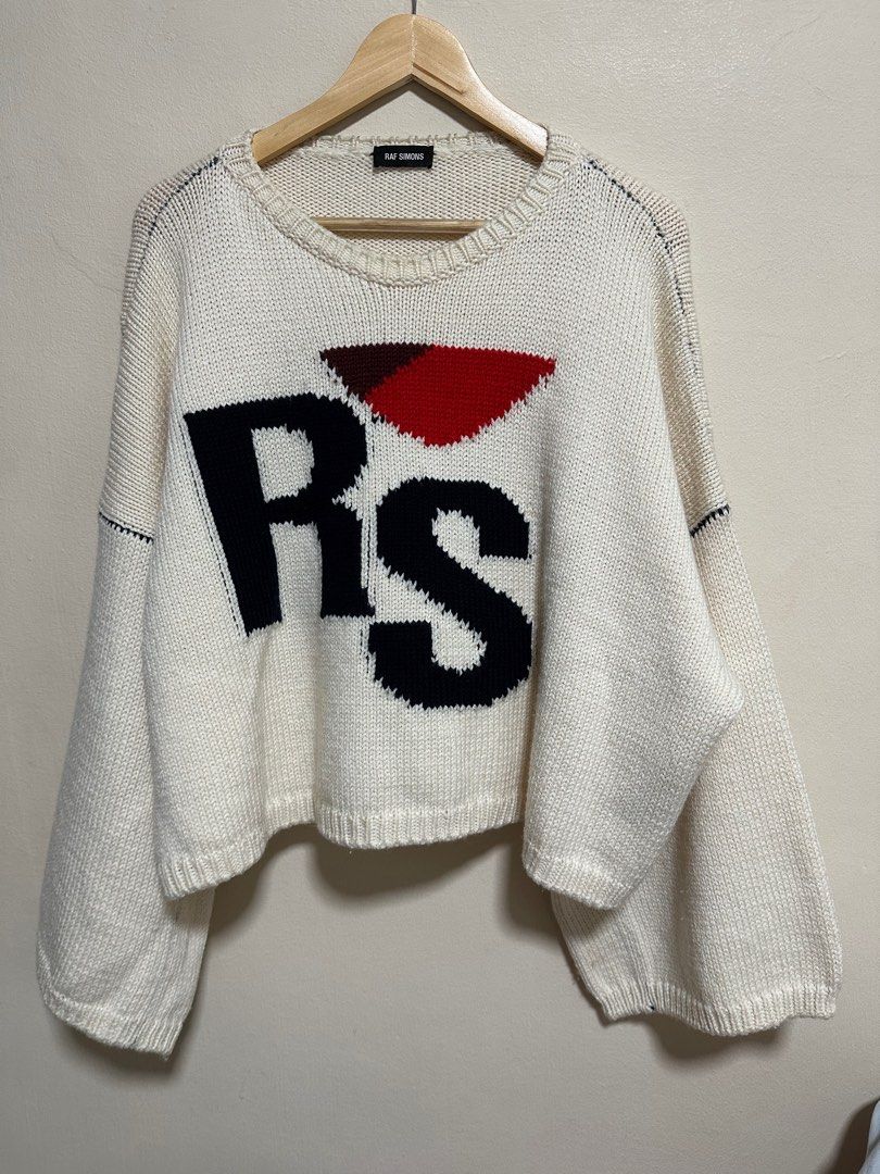 Oversized Sweater Crop Sweater Raf Simons Rs Sweater Oversized Rs