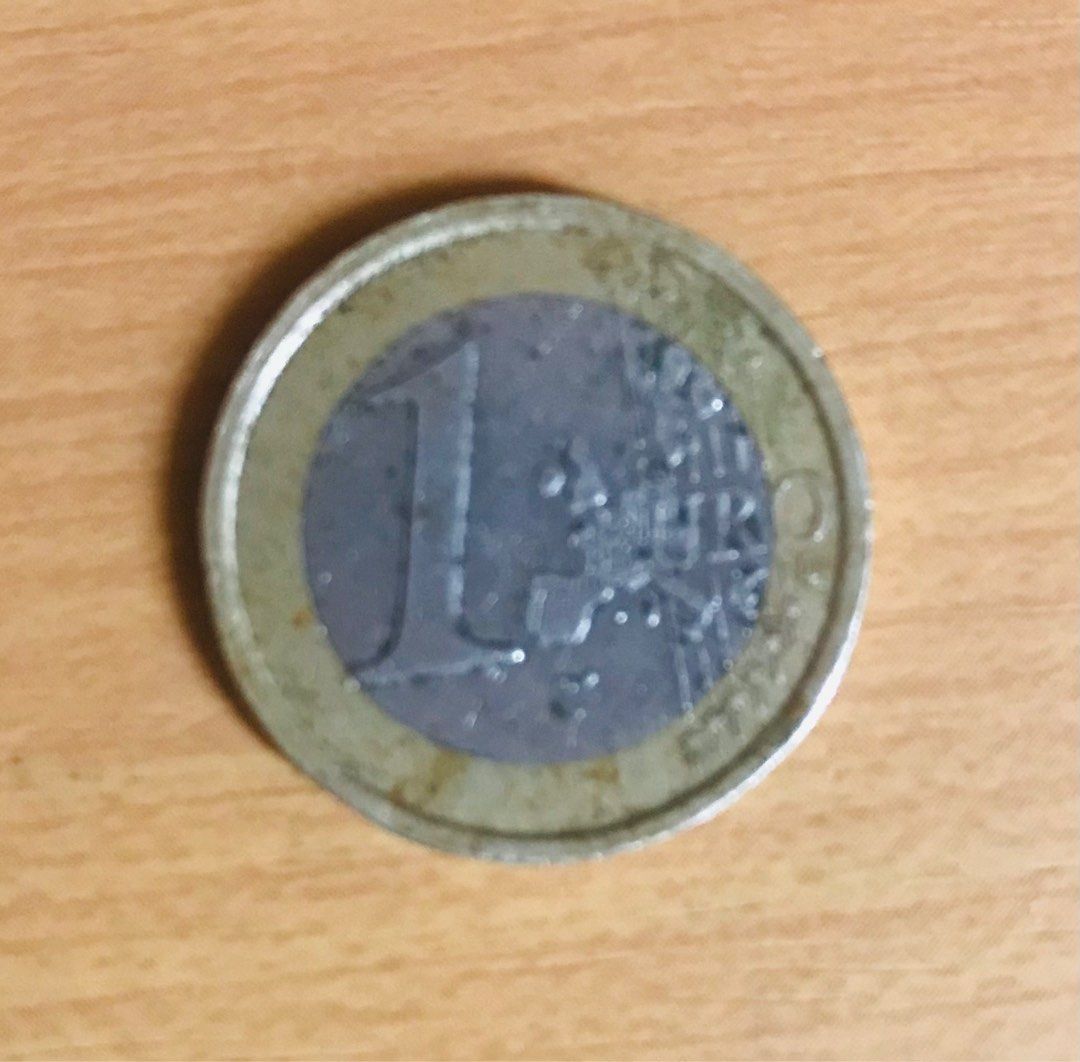 1 Euro Coin 2002 Italy - Leonardo Da Vinci 1 Euro collector item