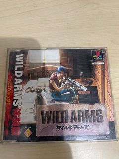 RARE Playstation 1 PS1 Game Wild Arms NTSC-J Japan Untested