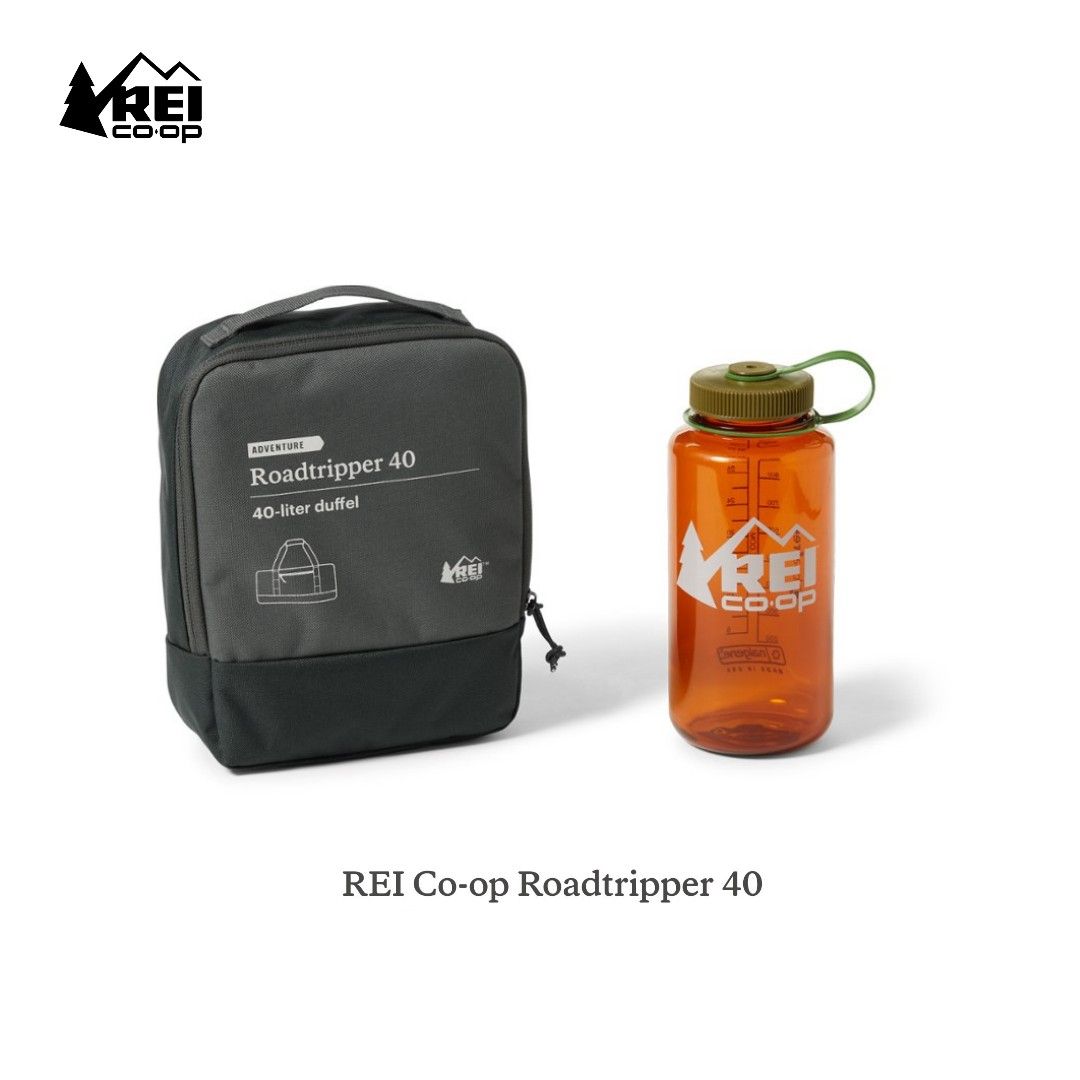 REI Coop Roadtripper 40 Duffel Packable, Fesyen Pria, Tas & Dompet
