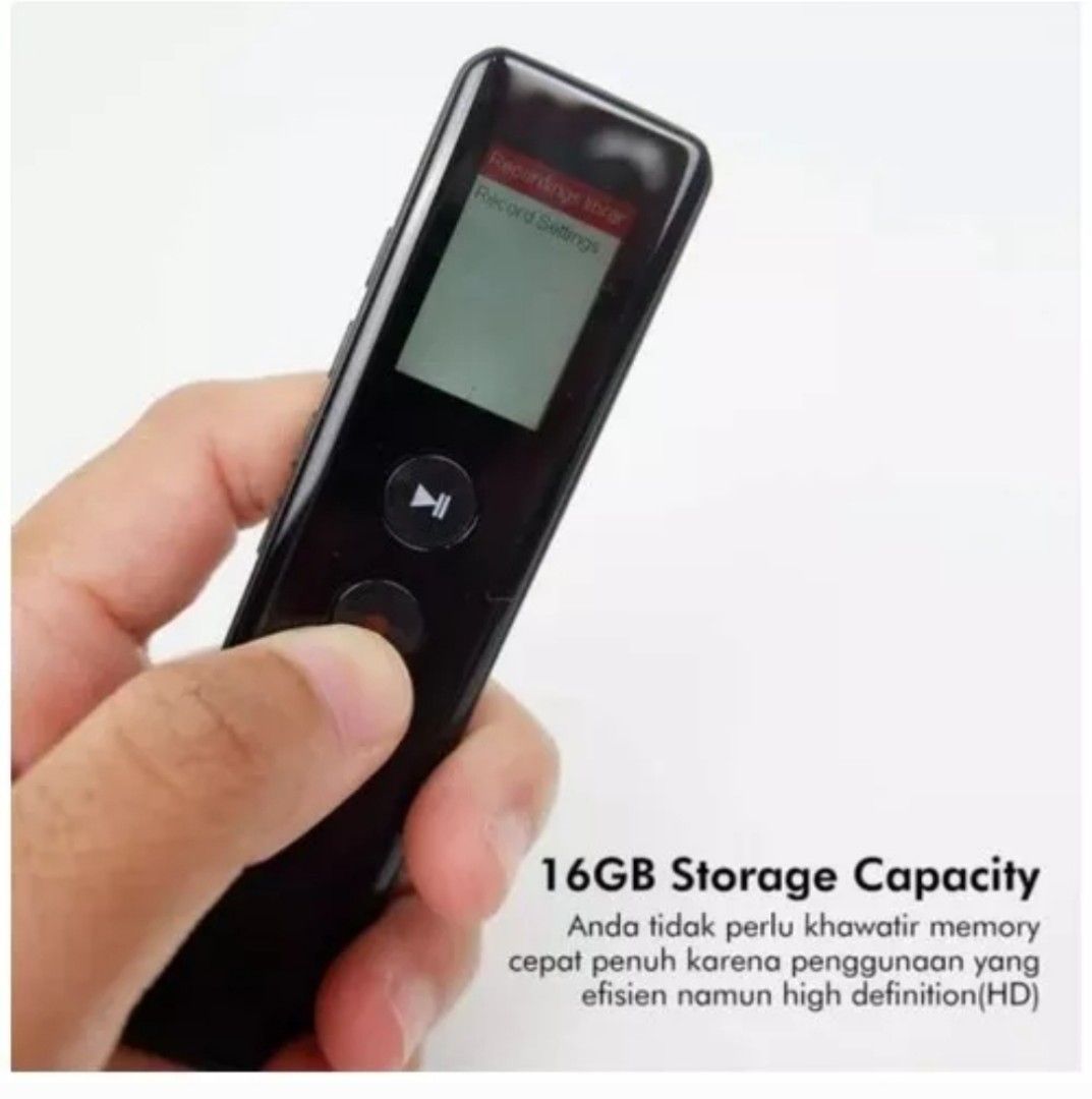 REMAX RP-3 Original 16GB Noise Reduction Voice-Activated Recoding ...