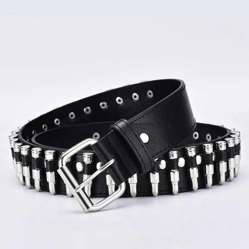Rocker men women belt bullet belt Men s Fashion Watches Accessories Belts on Carousell