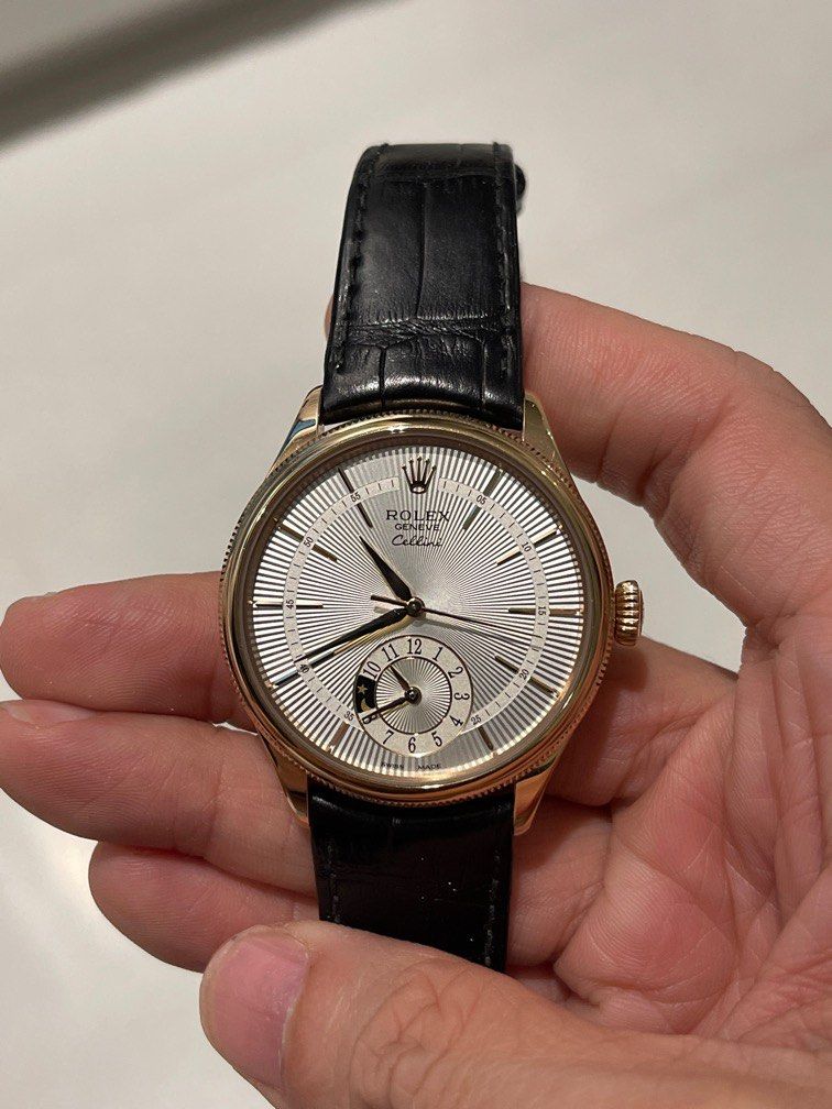 Cellini rose gold sale