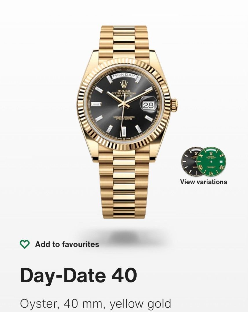 Cheapest day date rolex outlet