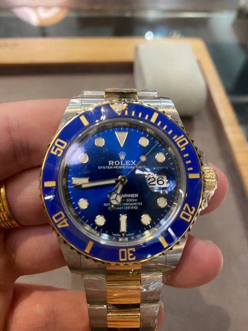 Rolex online submariner blu