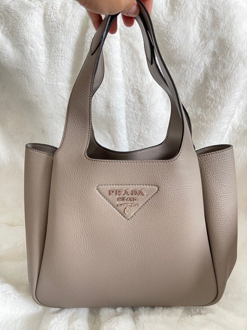 Prada Small Leather Tote Bag - Farfetch