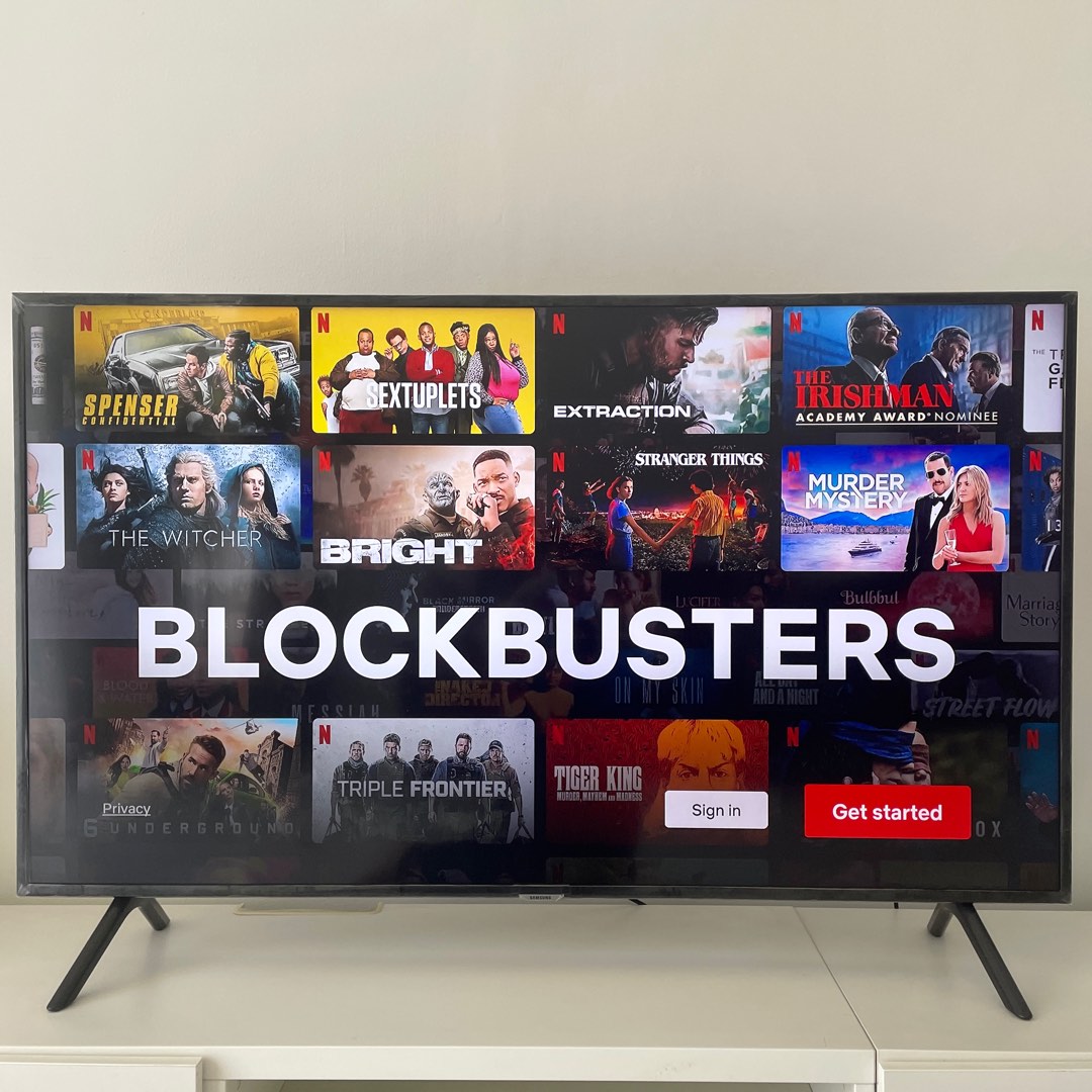 TV LED Samsung 49" UHD 4K Smart TV UA49NU7100 Series 7, Elektronik, TV ...