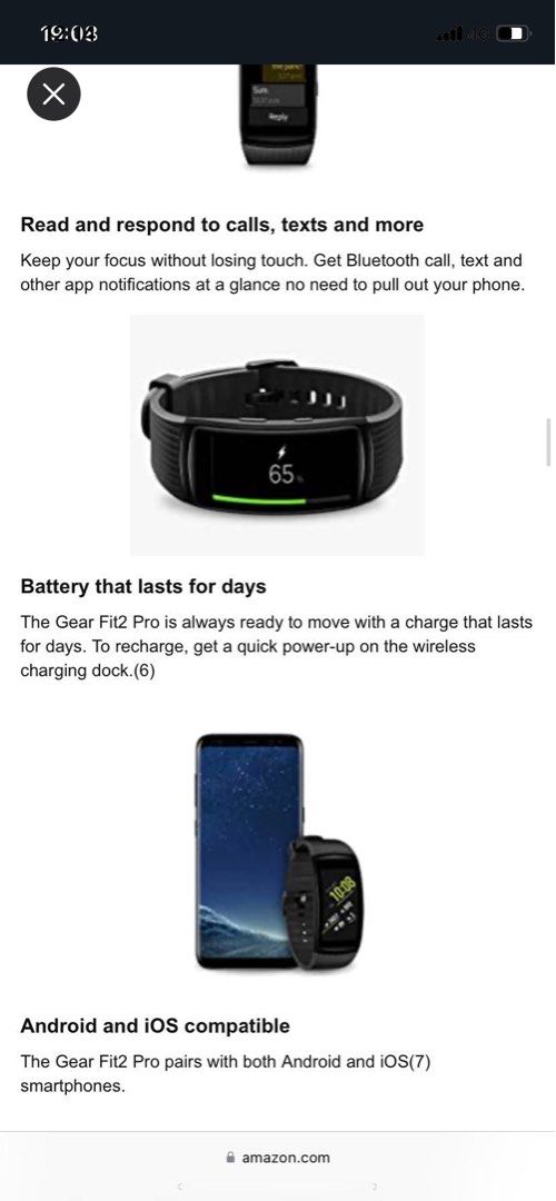Gear fit sales 2 pro ios