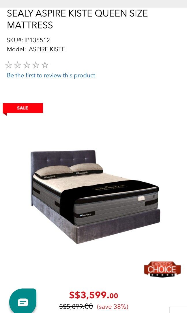 Sealy deals aspire mattress