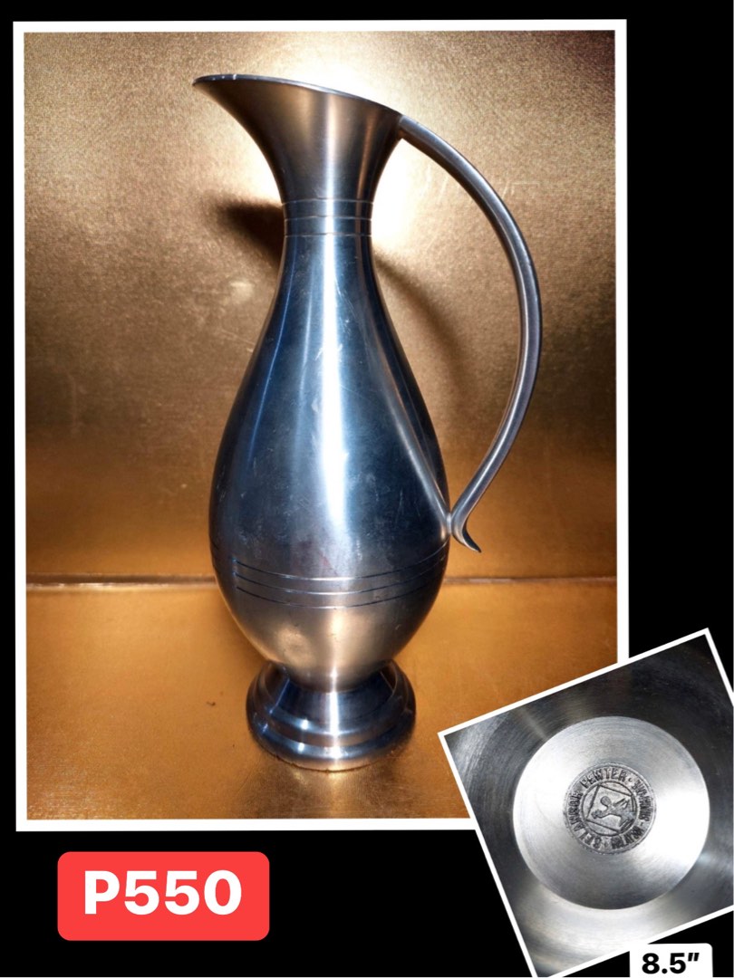 Selangor Pewter Pitcher on Carousell