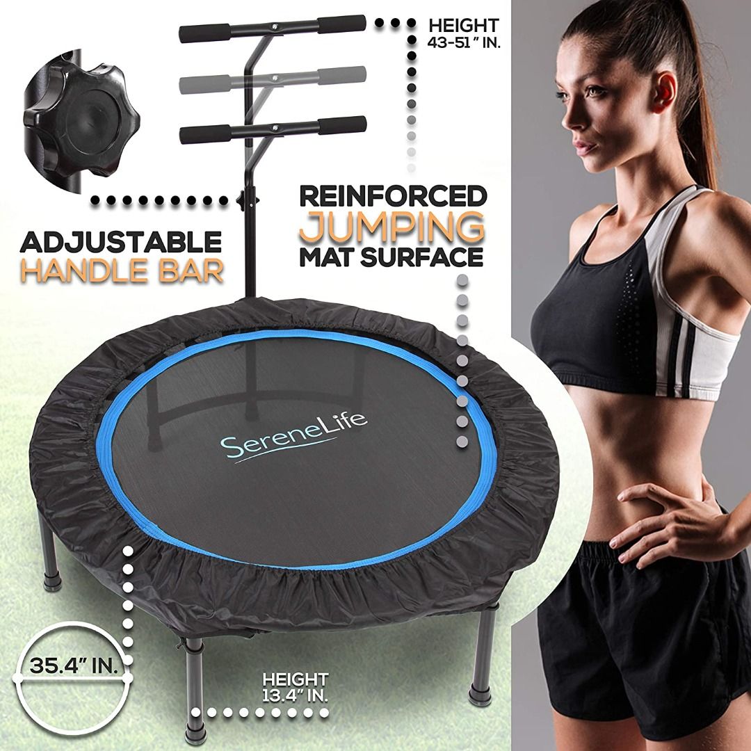 Serenelife hotsell mini trampoline
