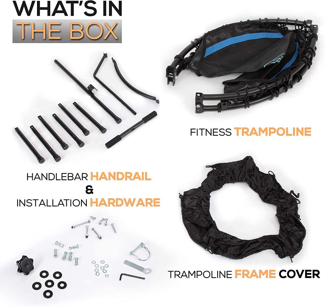 SereneLife Portable Foldable Trampoline 40