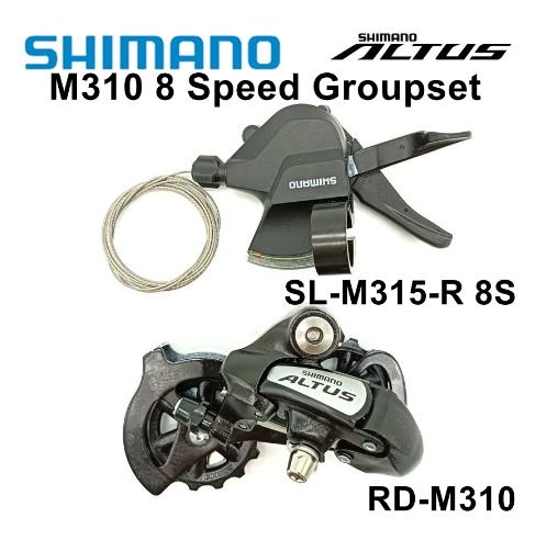 SHIMANO Altus Bicycle 8 Speed M310 Derailleur Gear Foldies MTB Java Sava MOBOT Accessories Sports Equipment Bicycles Parts Parts Accessories on Carousell
