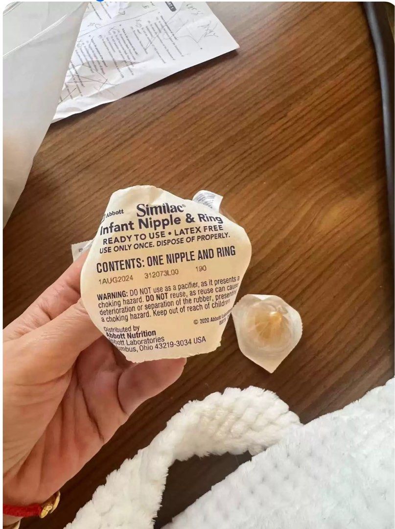 Similac infant nipple and ring exp 2024
