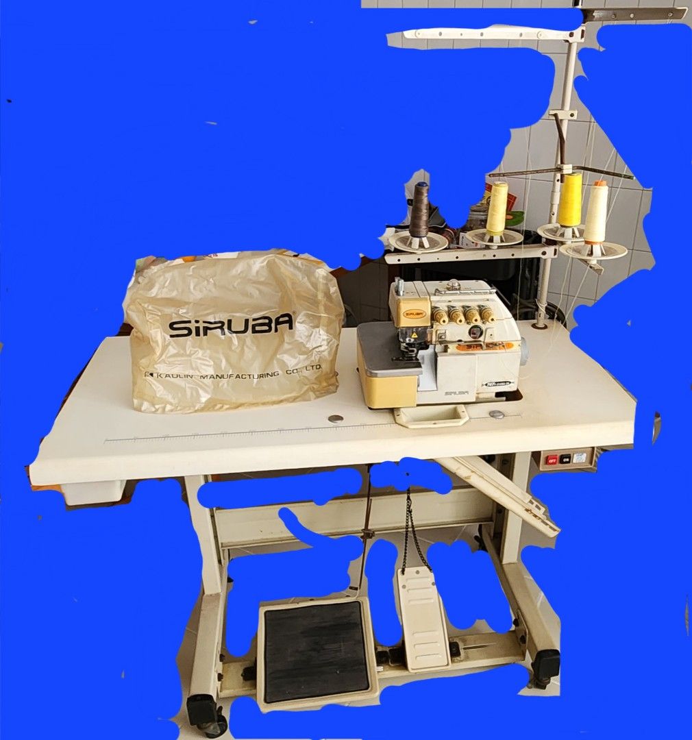 Siruba overclock sewing machine 747F, TV & Home Appliances, Other Home